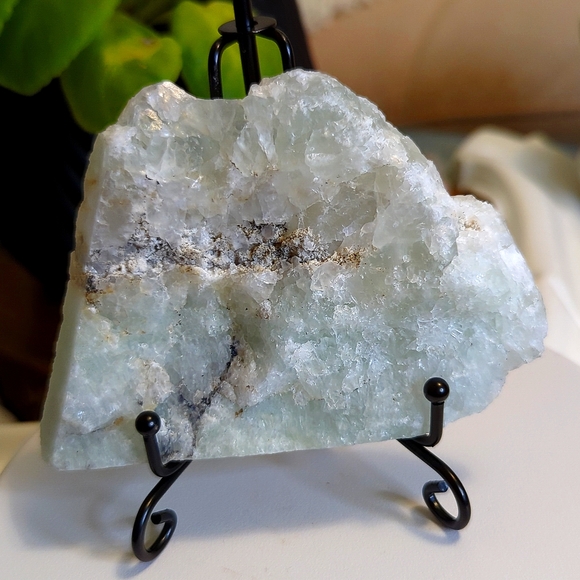 Green Fluorite Slab - Navidad Mine, Durango Mexico - UV Reactive - Picture 3 of 4